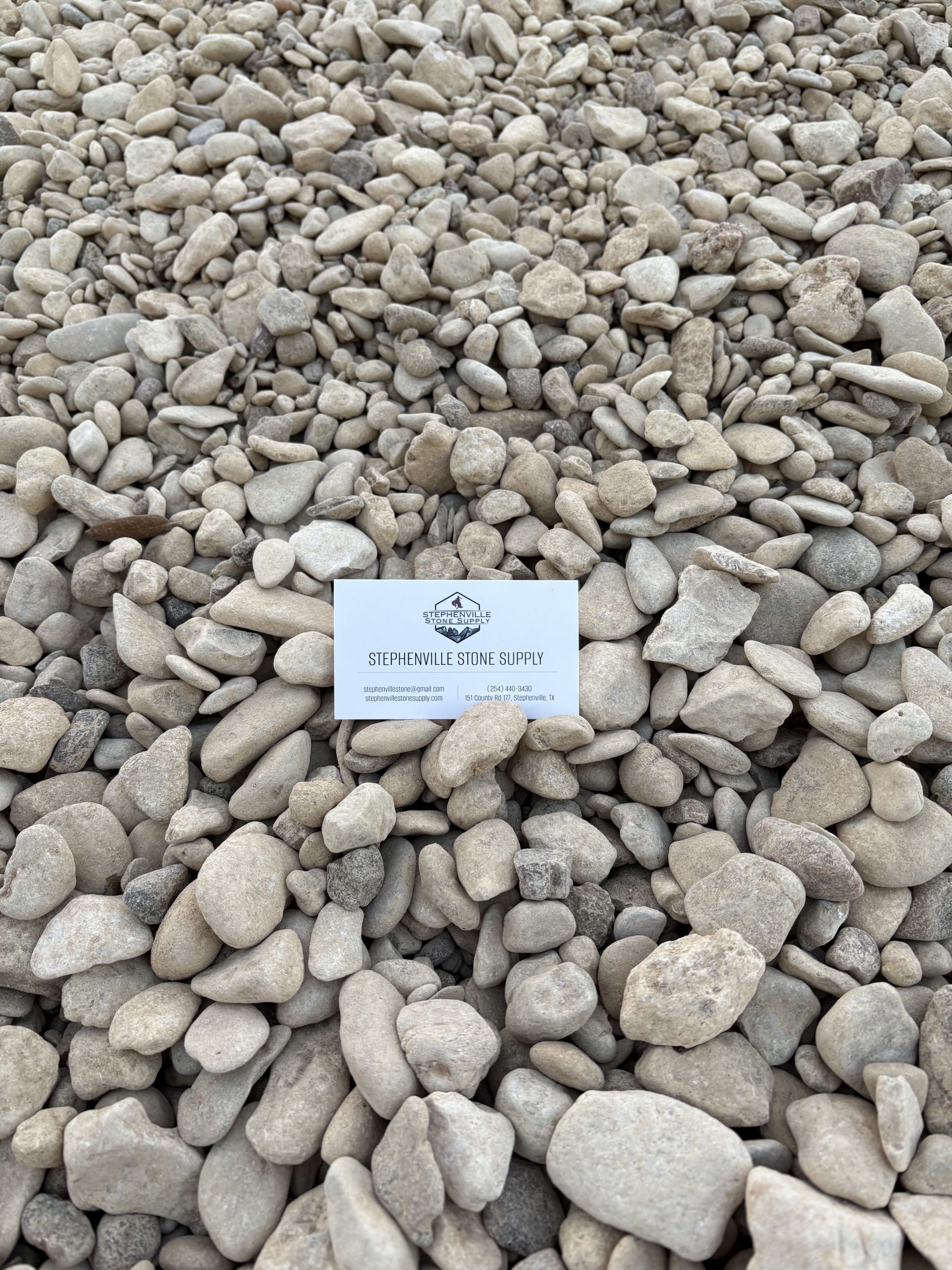 1 inch native gravel