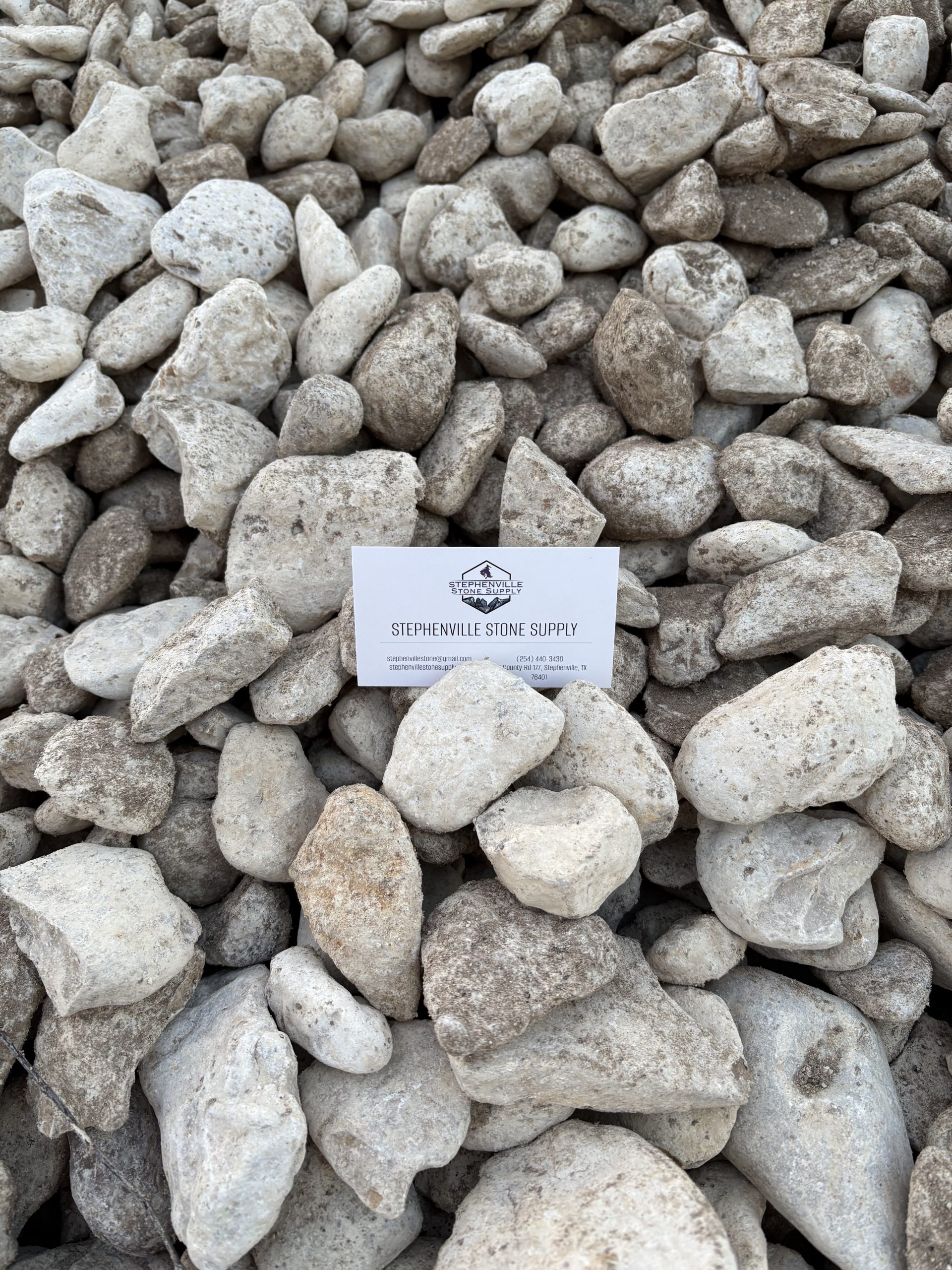 3 inch native gravel